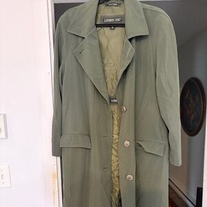 London Fog full length coat size 10